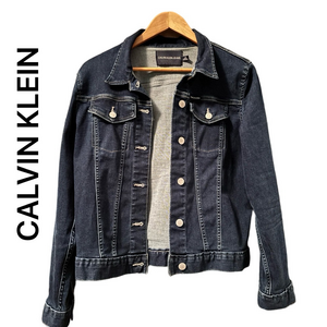 Calvin Klein Women Blue Jean Jacket Size M/L